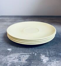 Vintage Westinghouse Pastel Yellow Melmac Saucers  picture