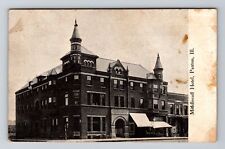 Paxton IL-Illinois, Middlecoff Hotel, Vintage c1913 Postcard picture