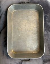 Vtg. Commercial WEAR EVER Aluminum Roasting Baking Pan #4415 17”x 11.5”x 2.25