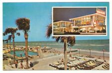 Miami Beach FL Waikiki Oceanfront Hotel Collins Ave. Vintage Postcard Florida picture