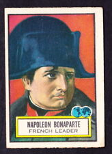 1952 TOPPS LOOK N SEE #67 NAPOLEON BONAPARTE FRENCH LEADER picture