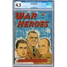 War Heroes #2 1942 DELL CGC 4.5 [Pre-Code War] Nazi Story picture