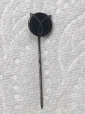 WWII WW2 Vichy France French Milice Francaise Black Franc Garde Enamel Lapel Pin picture