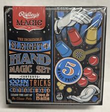 Ridley's The Incredible Sleight of Hand Magic Set Coin Paddle Classic Palm picture