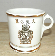 Vintage “UCLA” W.C. Bunting Ceramic Mug College Logo Gold Trim and Accents CLEAN picture