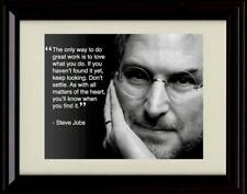 Unframed Steve Jobs Quote - Success picture