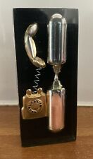 Vintage 1960’s Lucite Resin Telephone Hourglass Timer picture
