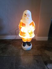 Vintage Christmas Empire lighted Santa Clause Blow Mold 33