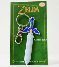 The Legend of Zelda Keychain Sword Gamers Gift Rubber Nintendo Official New picture