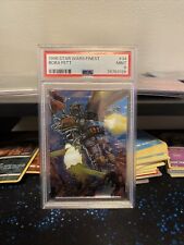 1996 STAR WARS Finest BOBA FETT #34 PSA 9 MNT All Chrome Must Have 🔥🔥 picture