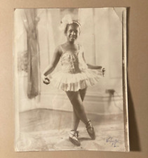 Ballet photo young ballerina Harlem Renaissance photographer Winifred Hall 1930s picture