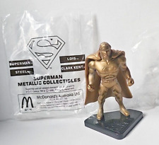 VINTAGE MCDONALD'S AUSTRALIA EXCLUSIVE 'METALLIC GOLD' SUPERMAN FIGURE, RARE picture