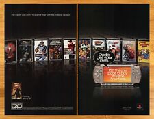2008 Playstation Portable PSP Print Ad/Poster God of War Video Game Console Art picture