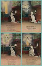 Lot of 4 x VINTAGE Bamforth The Lost Chord Song Cards POSTCARDS picture