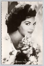 Connie Francis Vintage Black & White Postcard MGM Studios Germany Echte Foto picture