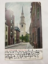 1907 Old North Church Boston Massachusetts Postcard picture