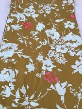 Vintage Fieldcrest Floral Full Size Sheet Cotton Percale Freshly Washed & Ironed picture
