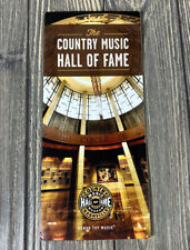 The Country Music Hall Of Fame Nashville Tennessee Pamphlet Brochure picture