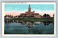 Coral Gables FL-Florida, Miami Biltmore Hotel Advertising, Vintage Postcard picture