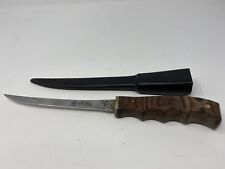 Simmons 11'' Knife Old Ern Collection Series Filet Knife Wood Handle Japan picture