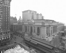 1914 New York City GRAND CENTRAL STATION Glossy 8x10 Photo Railroad Print picture