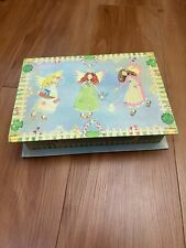 Vintage 1998 Stationary Letter Writing Storage Box Fairy Friends picture