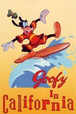 Continental-size GOOFY IN CALIFORNIA Mickey's Collection cpyrt Walt Disney picture