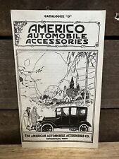 Antique 1920’s “Americo Automobile Accessories” Brochure picture