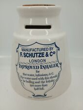  Vtg Bank A REPLICA Of F. Schutze & Co. London Improved Inhaler With Story Inclu picture