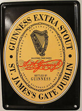 Guinness Label Guinness Mini Tin Sign picture