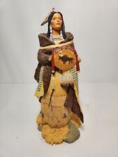 Pine Leaf Noble American Indian Women 1994 Hamilton Collection Figurine Mint picture