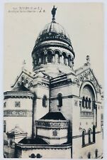 Vintage Tours France Basilica of Saint Martin Church RPPC Postcard  picture