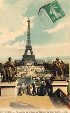 CPA 75 PARIS Perspective du CHAMP DE MARS et la EIFFEL TOWER 1900s picture
