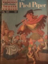 CLASSICS ILLUSTRATED JUNIOR #504 The Pied Piper ORIGINAL 1st Printing 1954 picture