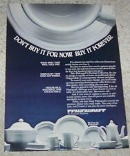 1983 ad page -  Pfaltzgraff Heritage dinnerware vintage Print ADVERTISEMENT picture