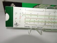 Vintage Faber Castell 52/81 Novo-Mentor Slide Rule in Box;Germany,English Manual picture