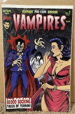 Vampires Vintage Pre-Code Horror Halloween Special Asylum Press Cover B Comic picture