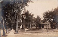 Vintage RPPC Postcard First Methodist Church La Grange IL Illinois         H-267 picture