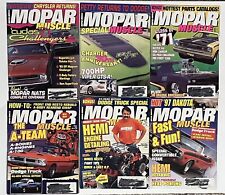 MOPAR Muscle Magazine - 1996 - Lot Of 6 Issues - Complete Year picture