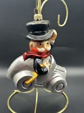 1997 Christopher Radko Monopoly ROADSTERRICH UNCLE PENNYBAGS Glass Ornament picture