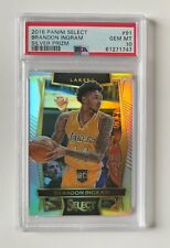 2016-17 Select Brandon Ingram Competition Silver Prizm Rookie RC #91 PSA 10 Lakers picture