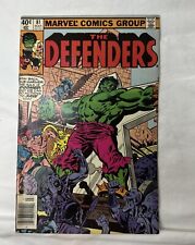 Defenders 81 MARK JEWELERS VARIANT Bronze Age Marvel 1972 Hulk comic book picture