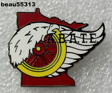 ⭐ABATE of MINNESOTA MOTORCYCLE SUPPORTER GREAT FOR HARLEY INDIAN VEST PIN picture