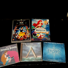 Lot of 5 Disney Media - 2 DVD's Little Mermaid & Snow White + 3 Soundtracks picture