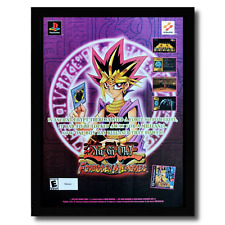 2001 Yu-Gi-Oh Forbidden Memories Framed Print Ad/Poster Official PS1 Promo Art picture