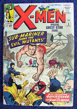 X-MEN #6 GD+ 2.5 Namor/Scarlet Witch /Magneto 1964 picture