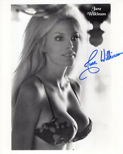 JUNE WILKINSON HAND SIGNED 8x10 PHOTO+COA         GORGEOUS     SEXIEST POSE EVER picture