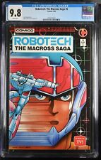 ROBOTECH: THE MACROSS SAGA #6 - CGC 9.8 - WP - NM/MT - WRAPAROUND COVER picture