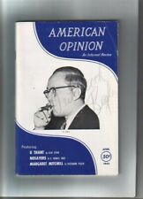 Westwood Pegler Autographed American Opinion 1963 Magazine Journalist D.69 picture