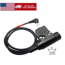 USTCA-U94/U94 PELTOR Tactical PTT Adapter Cable Compatible for PRC148 152 Radio picture